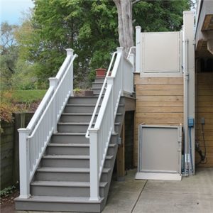 Bruno Vertical Platform Lift - Jenkins DME - Harrisburg Wheelchair Lift ...